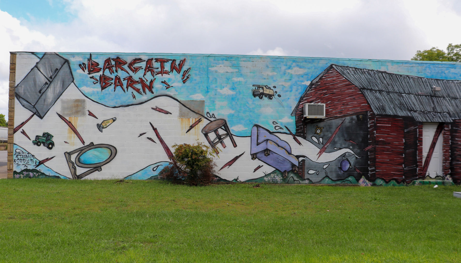 The street and public art of Waynesboro